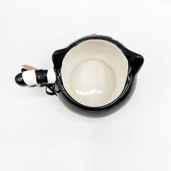 Blue Sky Clayworks Retro Halloween Black Cat Ceramic Mug Heather Goldminc *READ - Picture 4 of 8